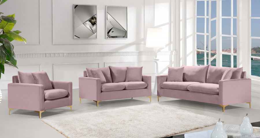 NOAMİ COLLECTION LIVING ROOM SET-BLACK