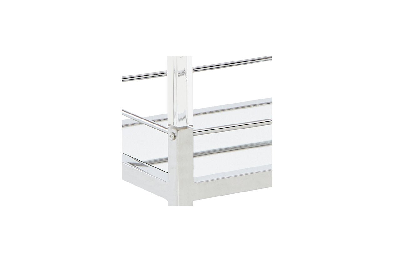 CHASETON BAR CART - CHROME
