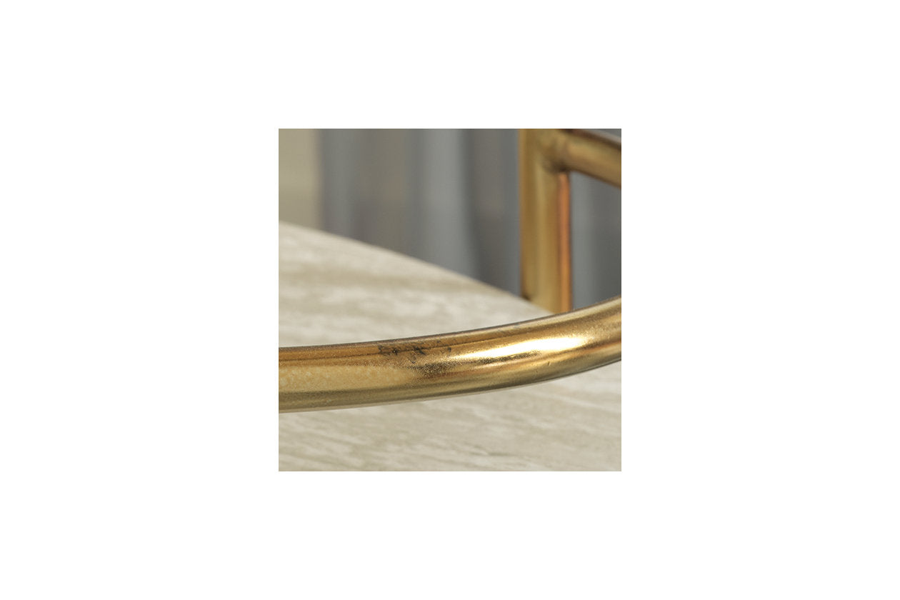 TARICA BAR CART - GOLD