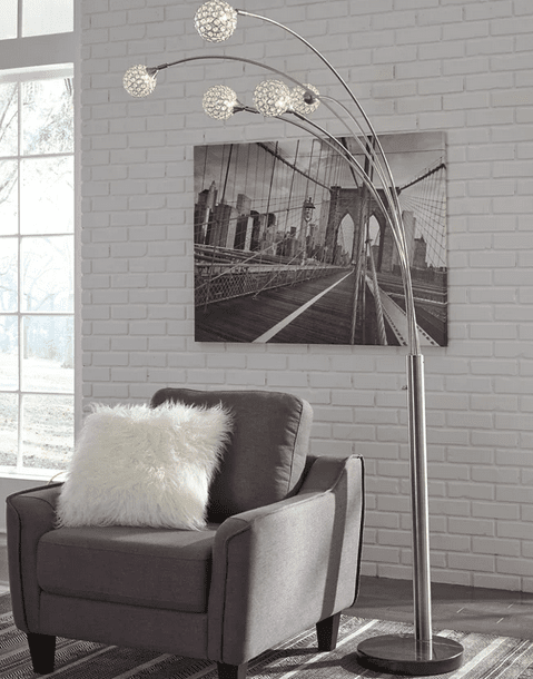 ASHLEY WINTER ARC LAMP
