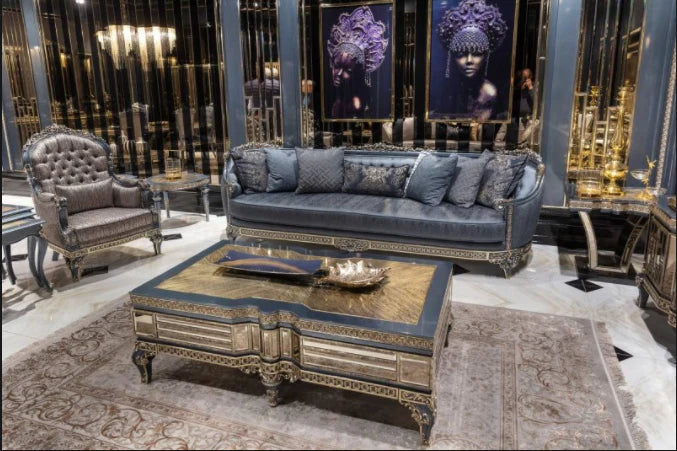 AMATIS 4 PIECES LIVING ROOM FURNITURE SET