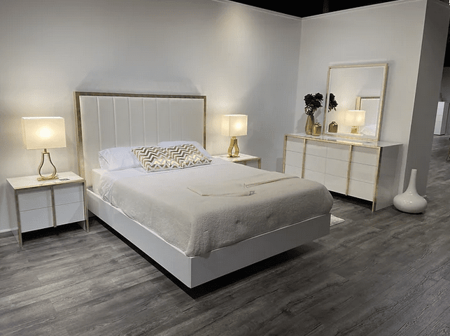 FIOCCO COLLECTION KING & QUEEN SIZE 4PCS BEDROOM SET