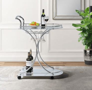 ARGUILA BAR CART BLACK