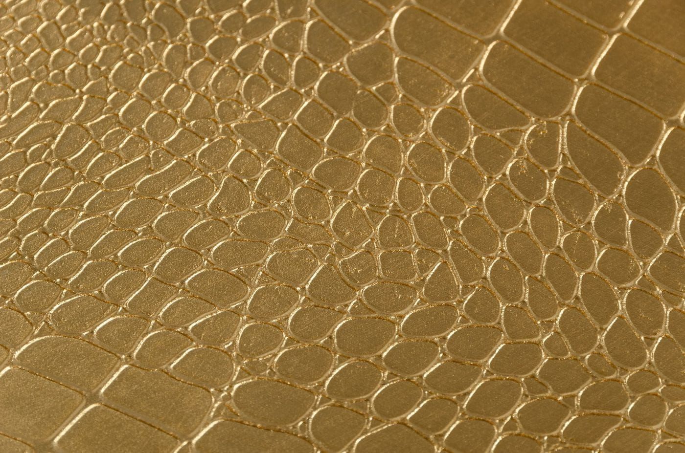 A&X AVERSA - GOLD CROCODILE CONSOLE TABLE & MIRROR