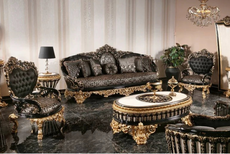KUPON 4 PIECES LIVING ROOM FURNITURE SET