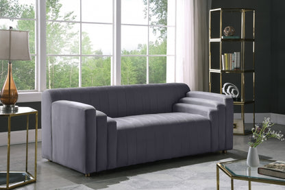 NAYA COLLECTION LIVING ROOM SET - GREY