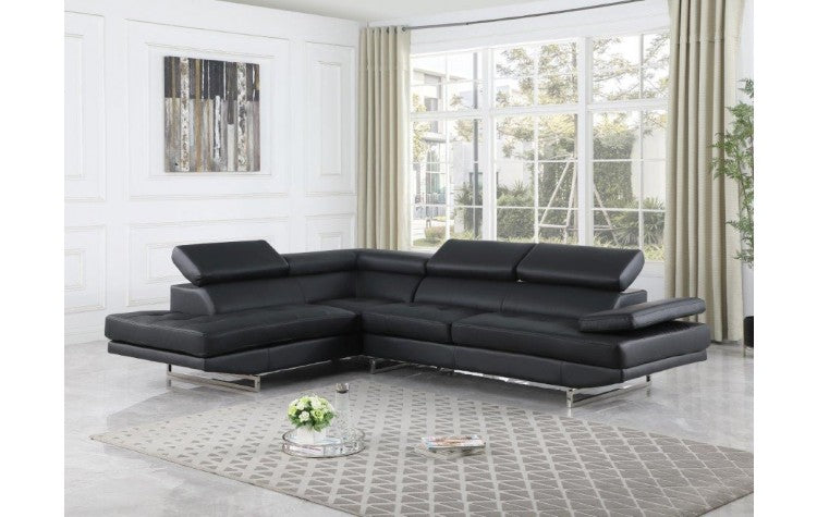 8136 - LAF SECTIONAL LIVING ROOM SET - TWO TONE