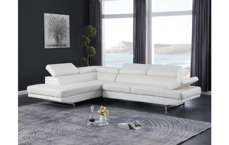 8136 - LAF SECTIONAL LIVING ROOM SET - TWO TONE