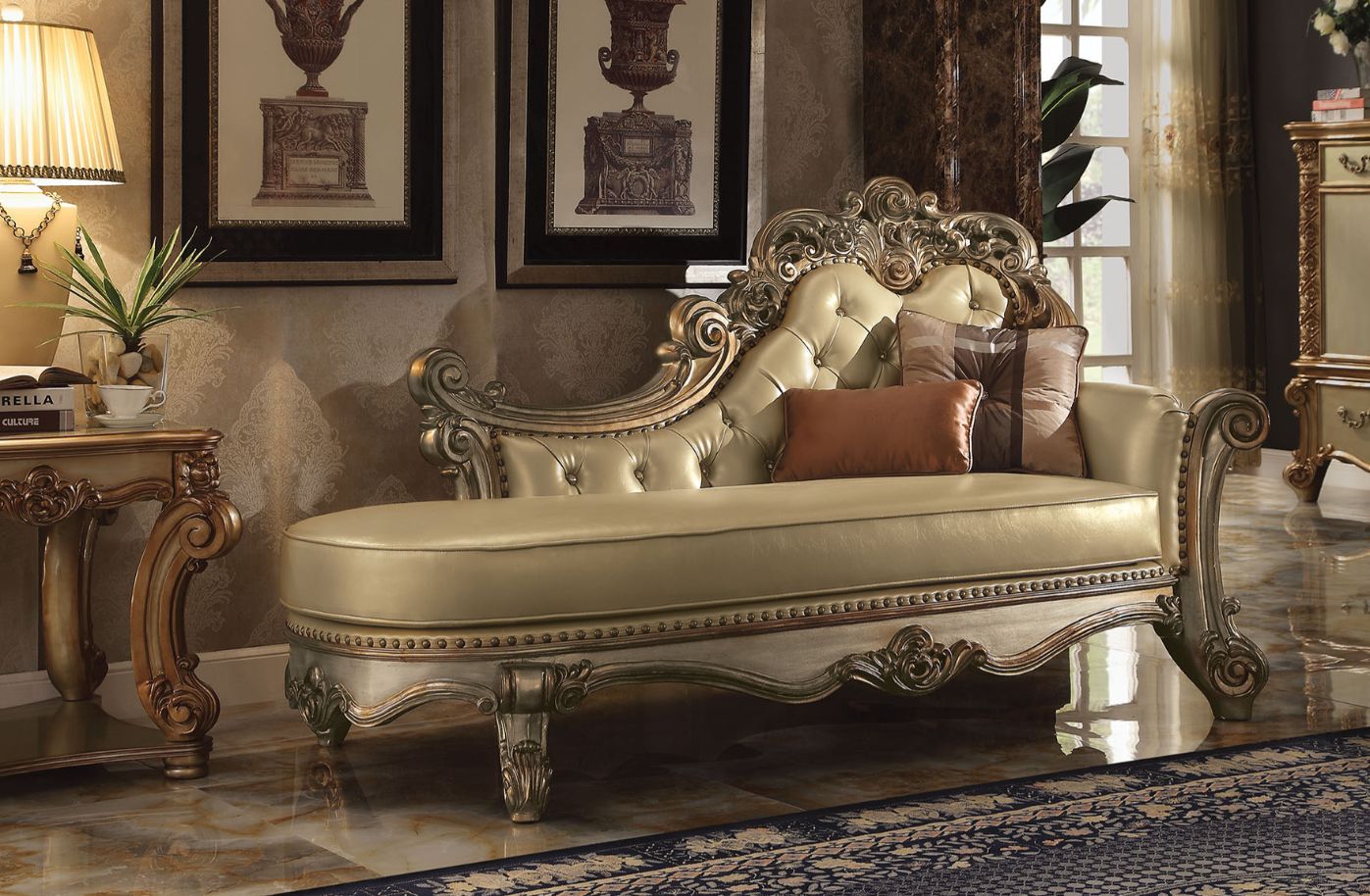 VENDOME CHAISE - GOLD