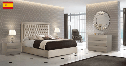 ADAGIO 4PCS KING/QUEEN MODERN STORAGE BEDROOM SET