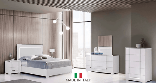 ANTONELLA COLLECTION HIGH GLOSS 4PCS BEDROOM SET