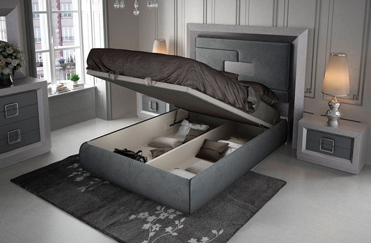 ENZO KING/QUEEN MODERN STORAGE BED