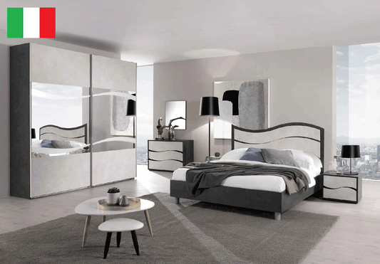 ISCHIA 4PCS KING/QUEEN MODERN BEDROOM SET