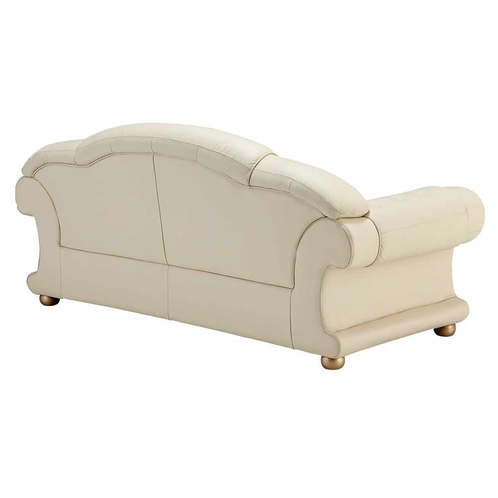 APOLO IVORY LIVING ROOM SET - PEARL