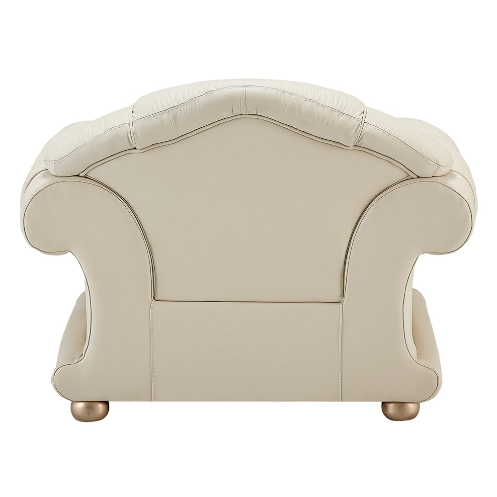 APOLO IVORY LIVING ROOM SET - PEARL