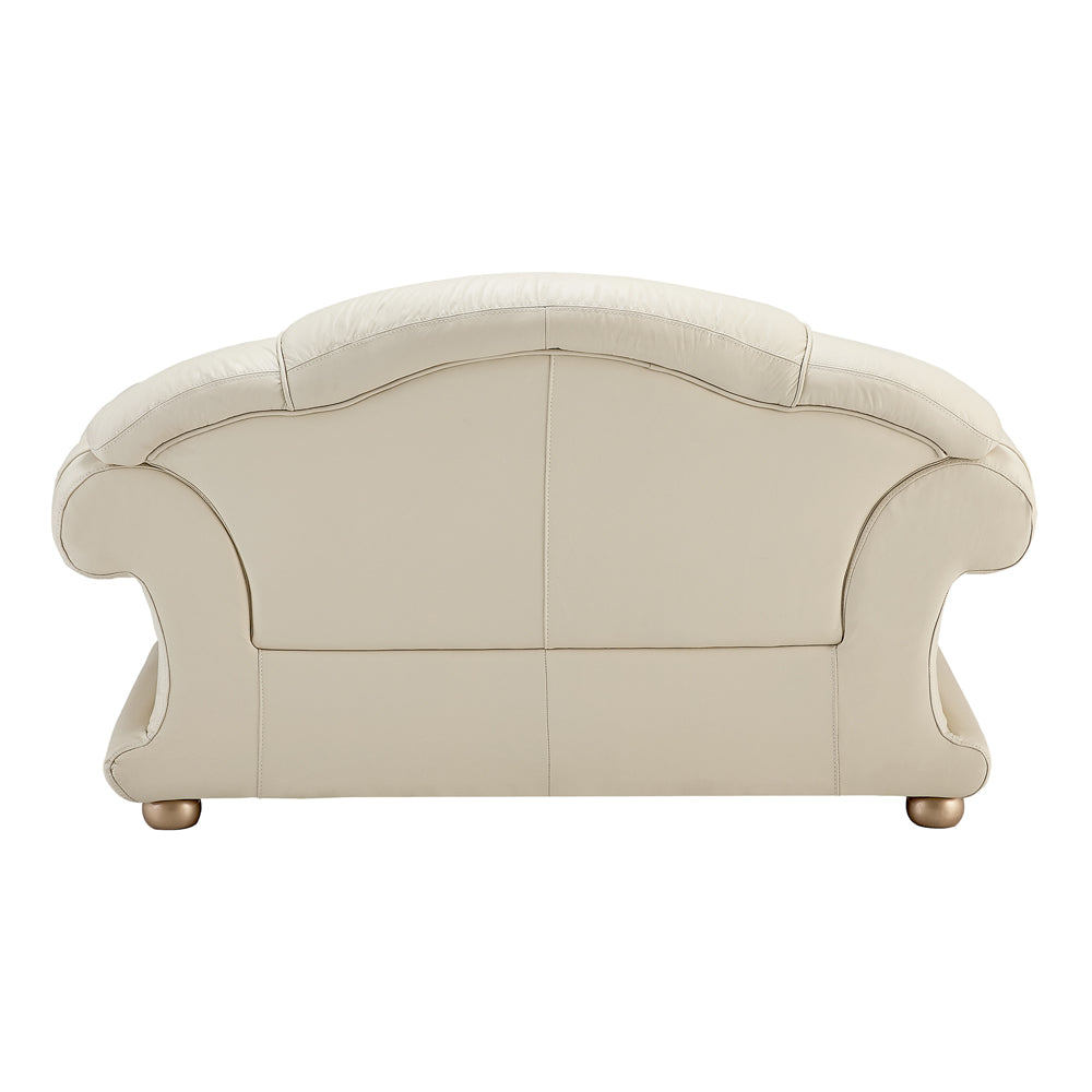 APOLO IVORY LIVING ROOM SET - PEARL