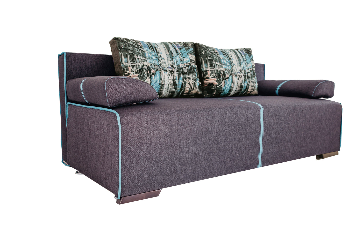 Copy of AVENUE SOFA BED AND STORAGE - GREY