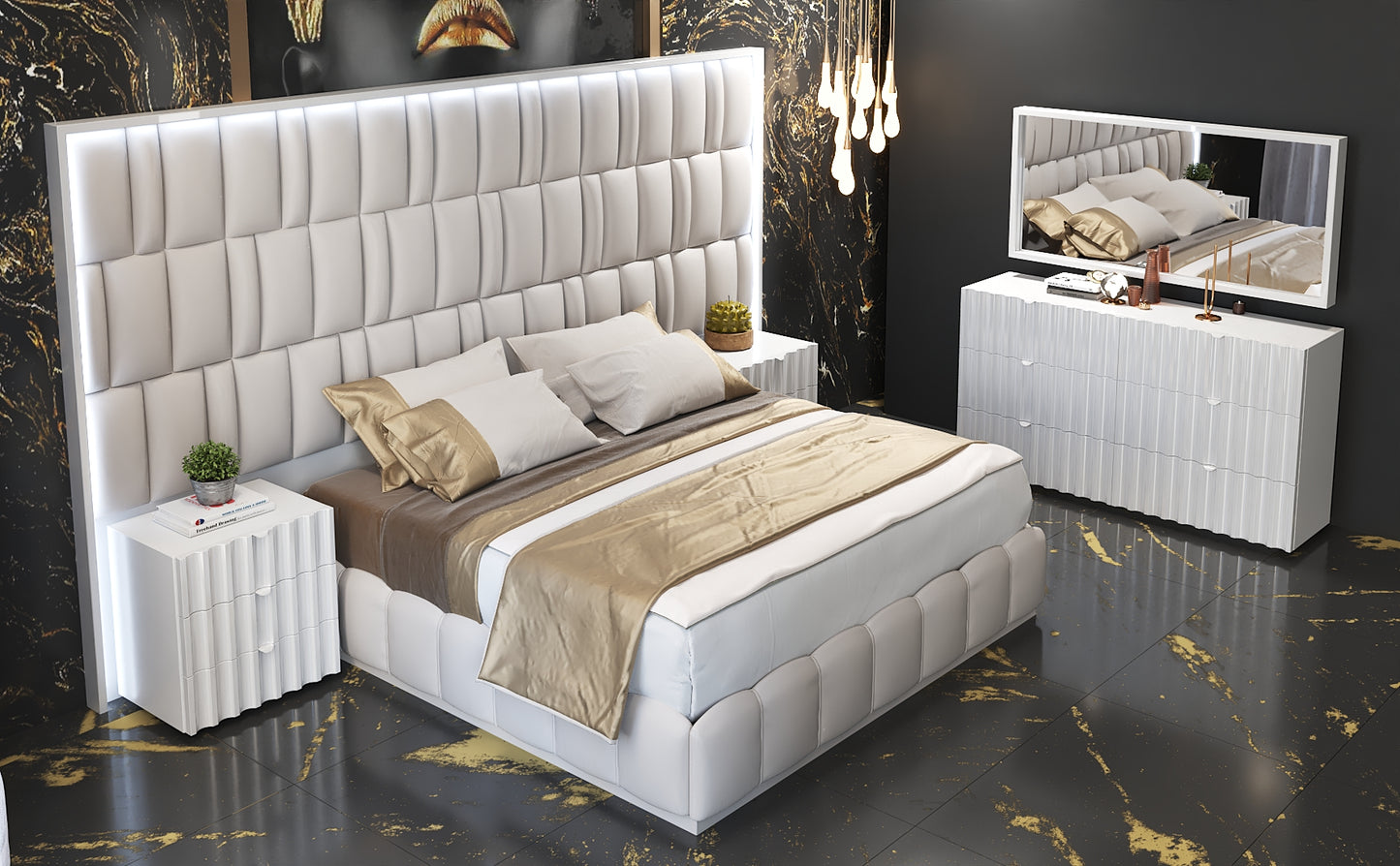 ORION 5PCS KING/QUEEN MODERN BEDROOM SET