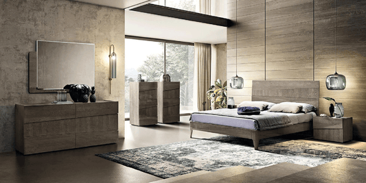 TEKNO 4PCS KING/QUEEN MODERN BEDROOM SET