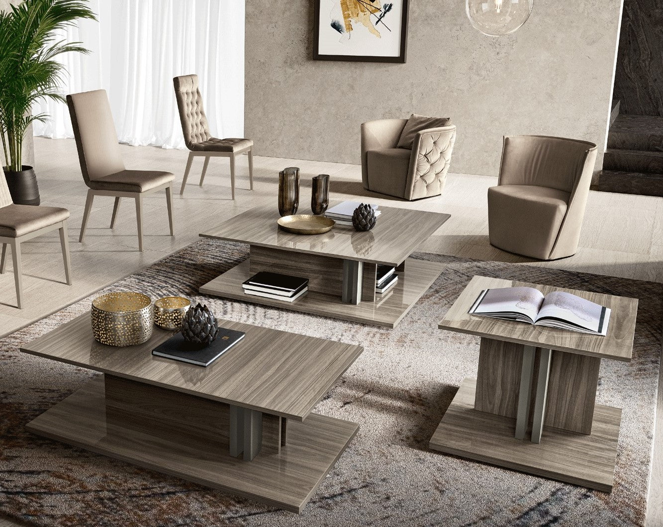 VOLERA COFFEE & END TABLE SET