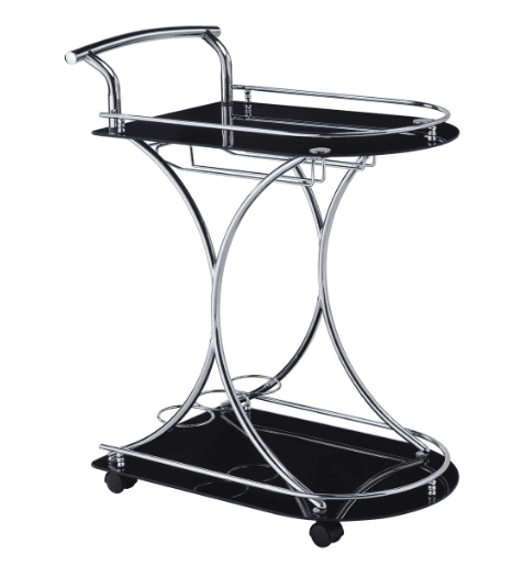 ARGUILA BAR CART BLACK