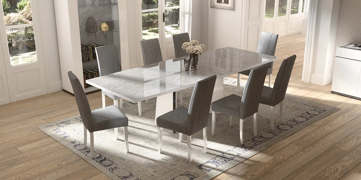 MARA COLLECTION TABLE + 6 CHAIRS DINING SET