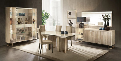 LUCE COLLECTION TABLE + 6 CHAIRS DINING SET