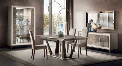 AMBRA COLLECTION TABLE + 6 CHAIRS DINING SET
