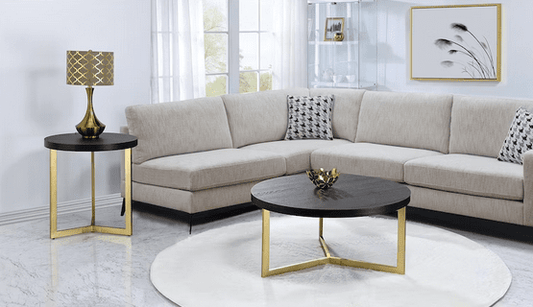 HARPER ESPRESSO COFFEE TABLE & 2 END TABLES SET