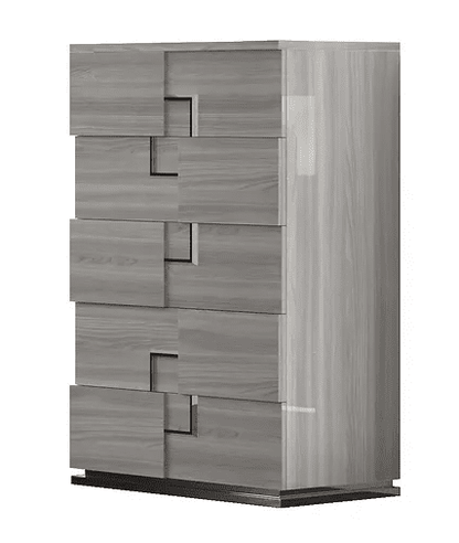 INFINITY COLLECTION 4PCS BEDROOM SET - GREY