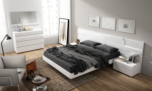 SARA 4PCS KING/QUEEN MODERN BEDROOM SET