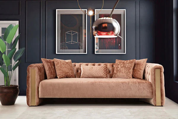 SCARLETT PLUSH SOFA & LOVESEAT LIVING ROOM SET