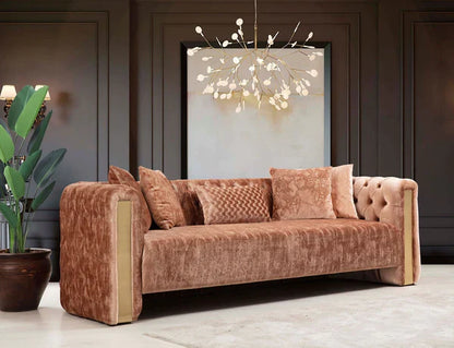 SCARLETT PLUSH SOFA & LOVESEAT LIVING ROOM SET