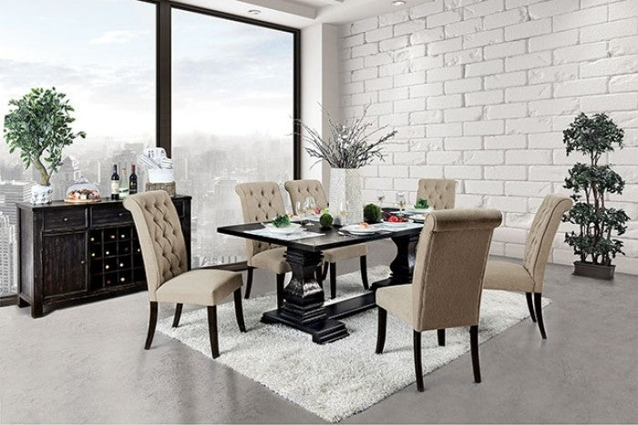 NERISSA 7 PCS DINING SET